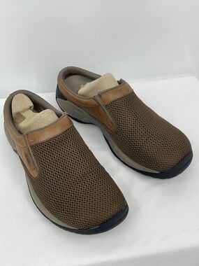 MERRELL ENCORE BREEZE SIZE 11 Men’s Brown Mesh Slip-On Loafers